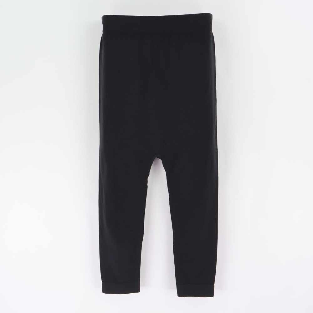 Ingrid & Isabel Capri Maternity Leggings Womens M/L Black Nylon Bl COMFORT WAIST